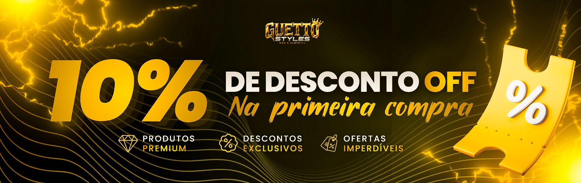 10% OFF na primeira compra