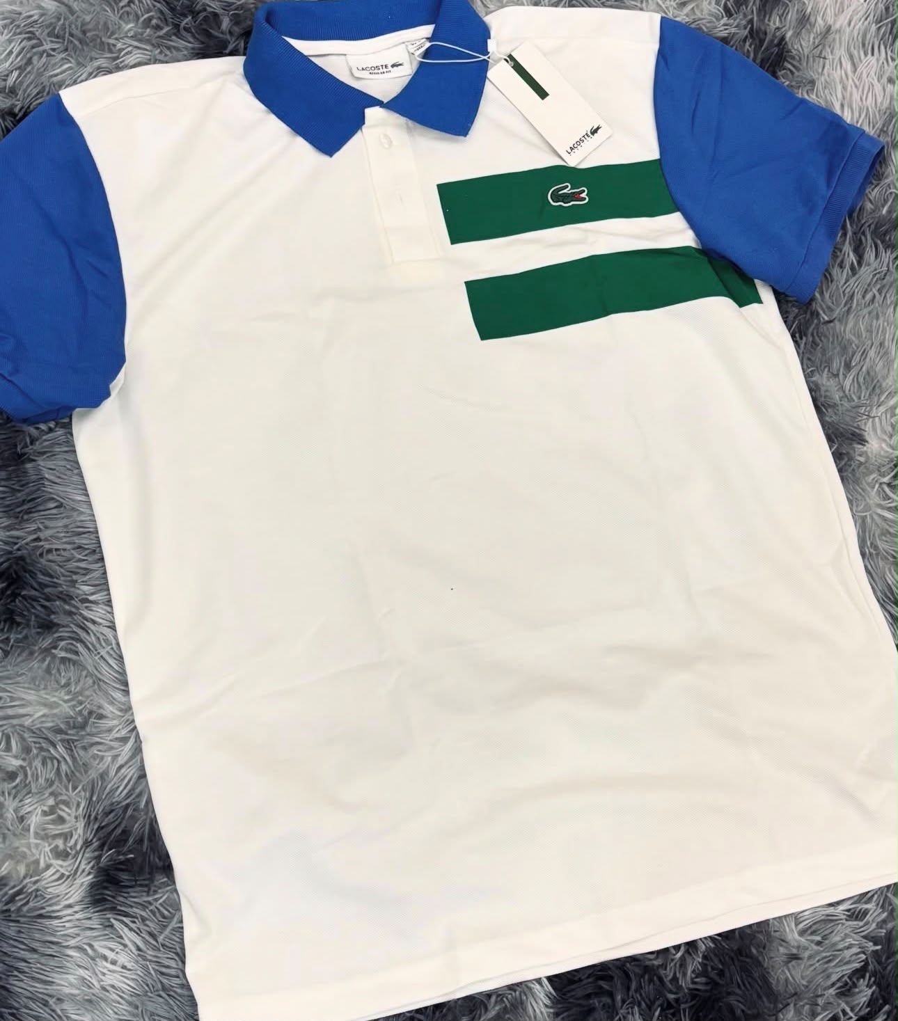 Camisa Polo Lacoste Listras